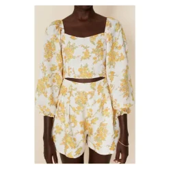 Discount Carmody Linen Top Dame Bluser & Skjorter