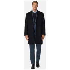 Clearance Cashmere Blend Enkeltradet Frakke Frakker
