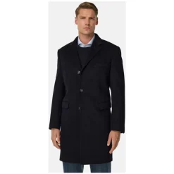 Clearance Cashmere Blend Enkeltradet Frakke Frakker