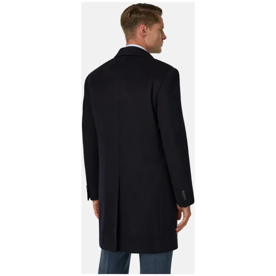 Clearance Cashmere Blend Enkeltradet Frakke Frakker