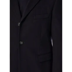 Clearance Cashmere Blend Enkeltradet Frakke Frakker