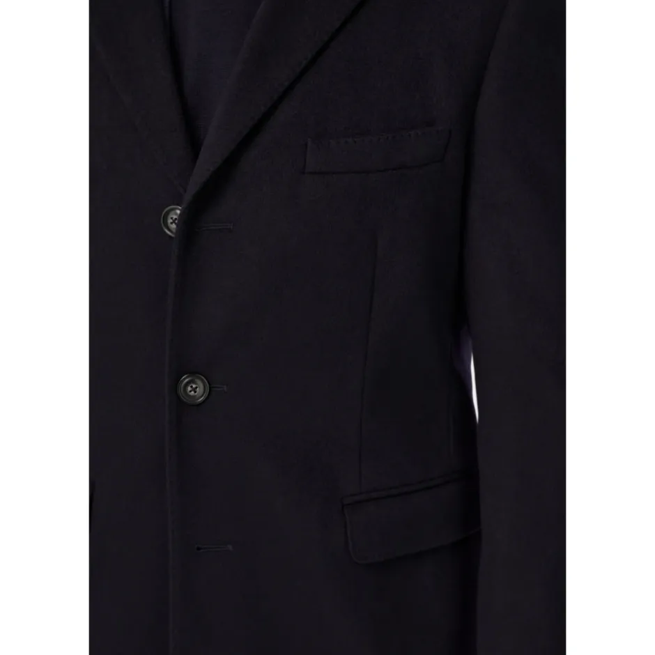 Clearance Cashmere Blend Enkeltradet Frakke Frakker