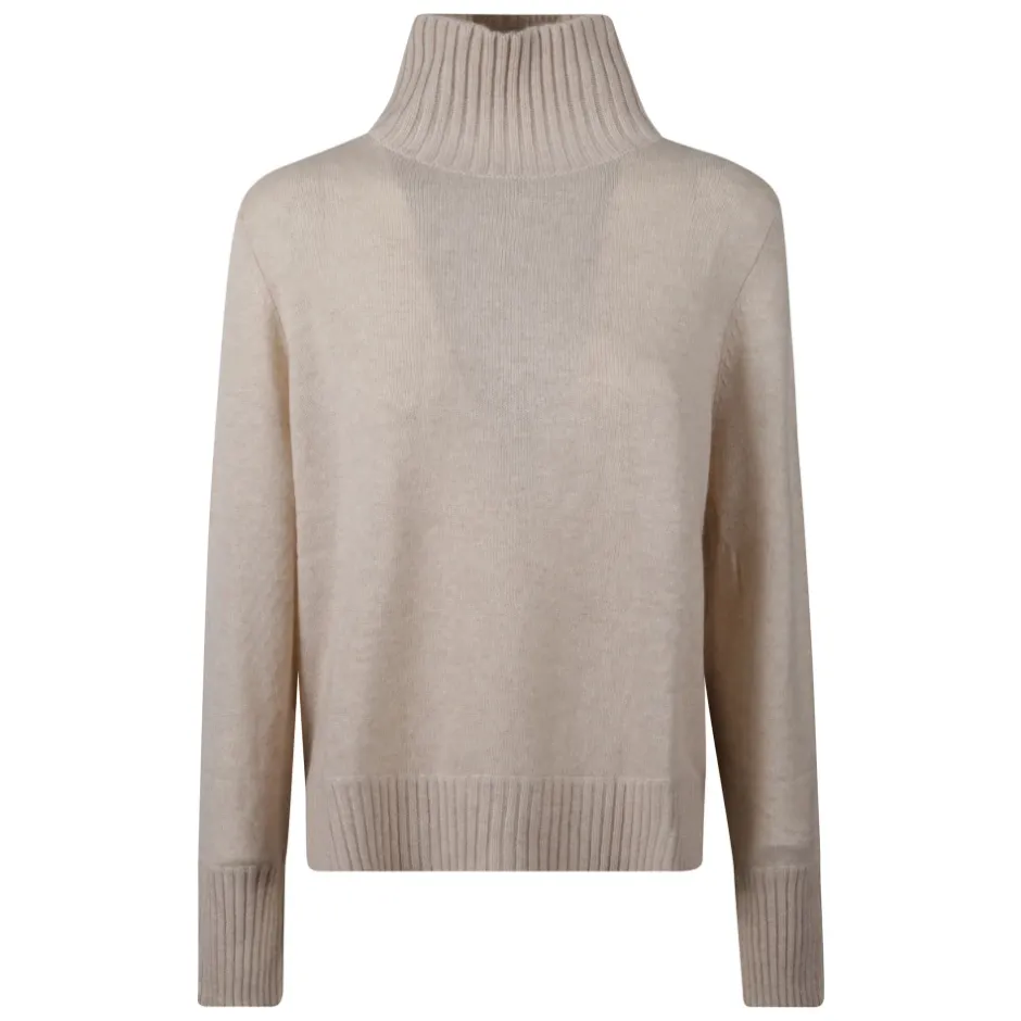 Cashmere Turtleneck Dame Striktrøjer & Sweatere