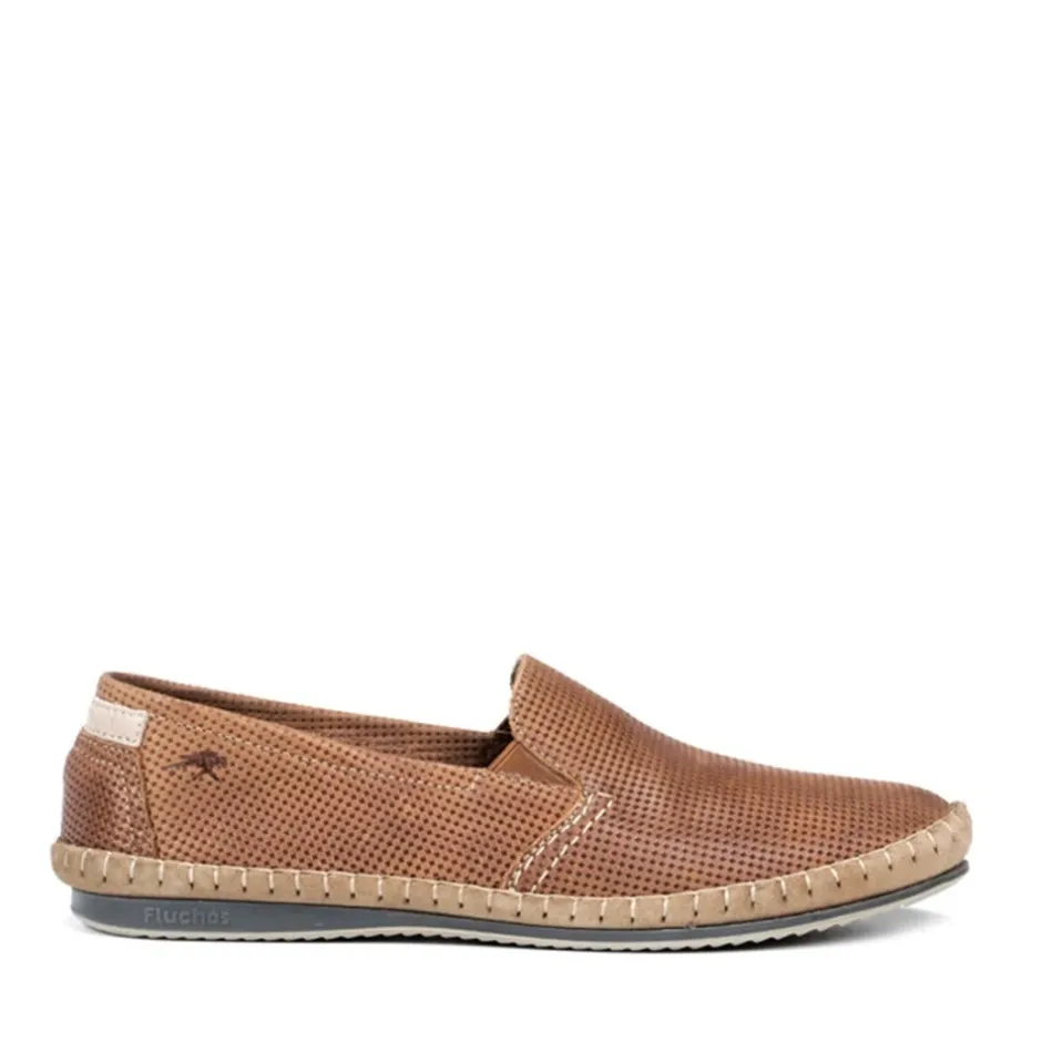 Best Casual Camel Læder Loafers Loafers