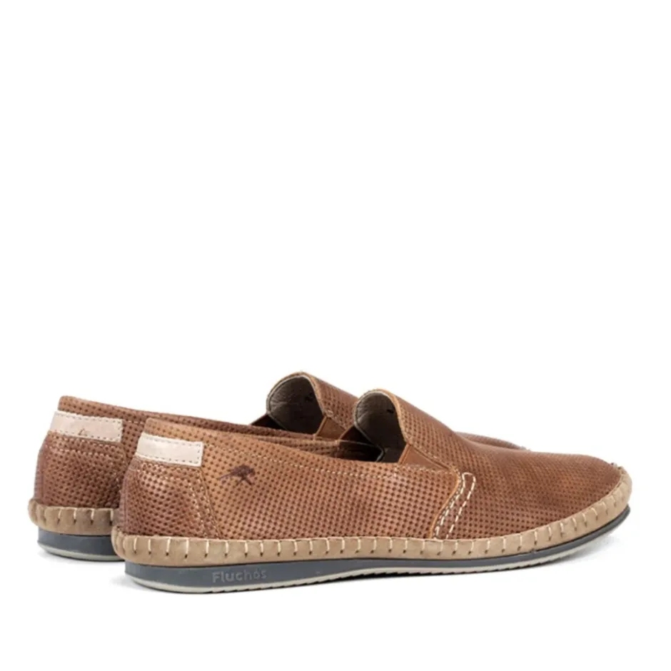 Best Casual Camel Læder Loafers Loafers