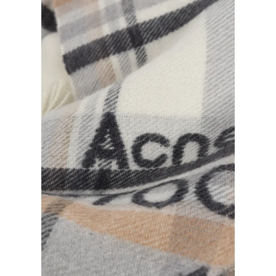 Clearance Check logo scarf - Wide Dame Halstørklæder Og Tørklæder|Tørklæder