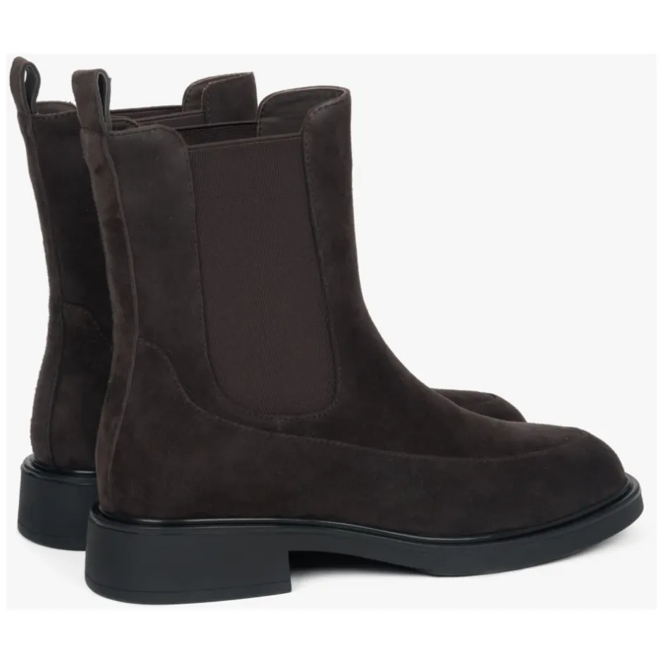 Online Chelsea Boots med elastisk indsats Dame Chelsea Boots
