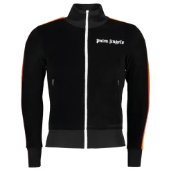 Outlet Chenille Full-Zip Sweatshirt med Striber Trøjer