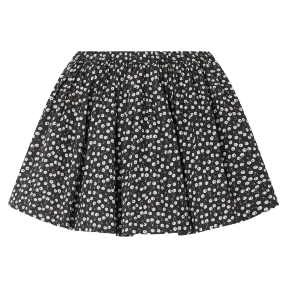 Discount Cherry Print Gathered Skirt Børn Kjoler & Nederdele