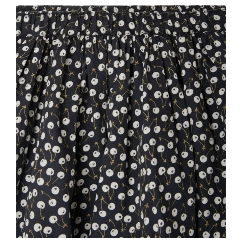 Discount Cherry Print Gathered Skirt Børn Kjoler & Nederdele