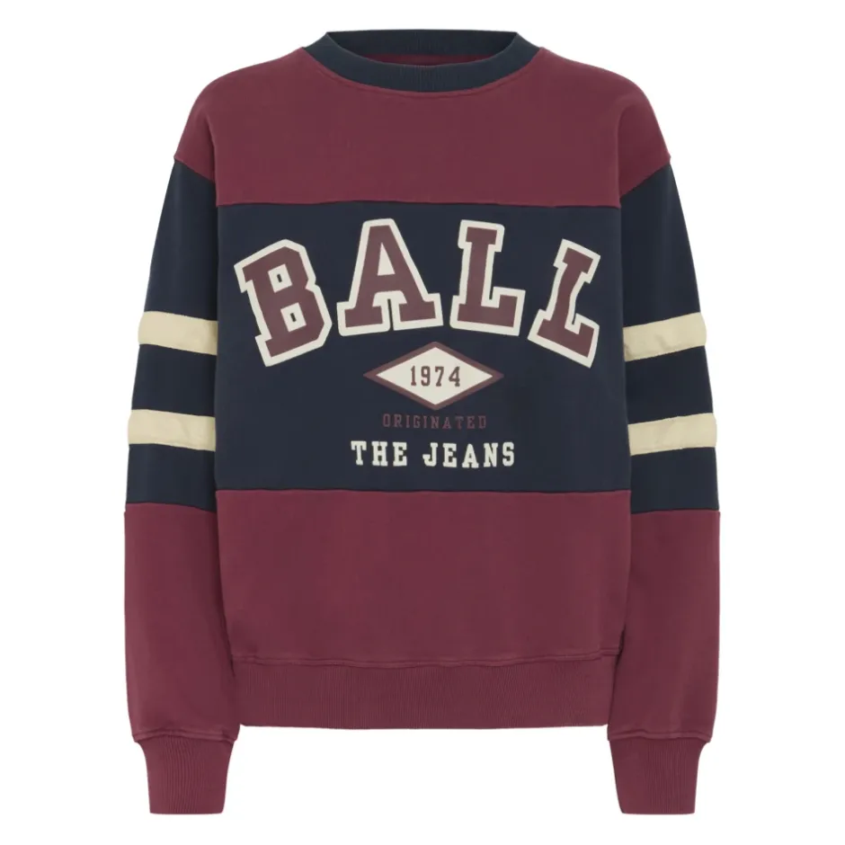 Clearance Chokolade Trøffel Sweatshirt Batomasso Stil Dame Sweatshirts