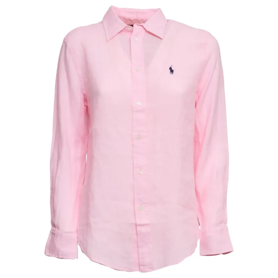 Best Classic Long Sleeve Button Front Shirt Dame Bluser & Skjorter