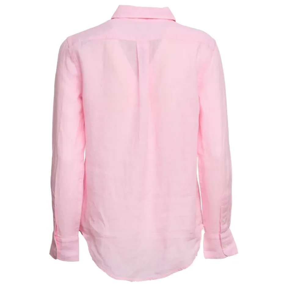 Best Classic Long Sleeve Button Front Shirt Dame Bluser & Skjorter