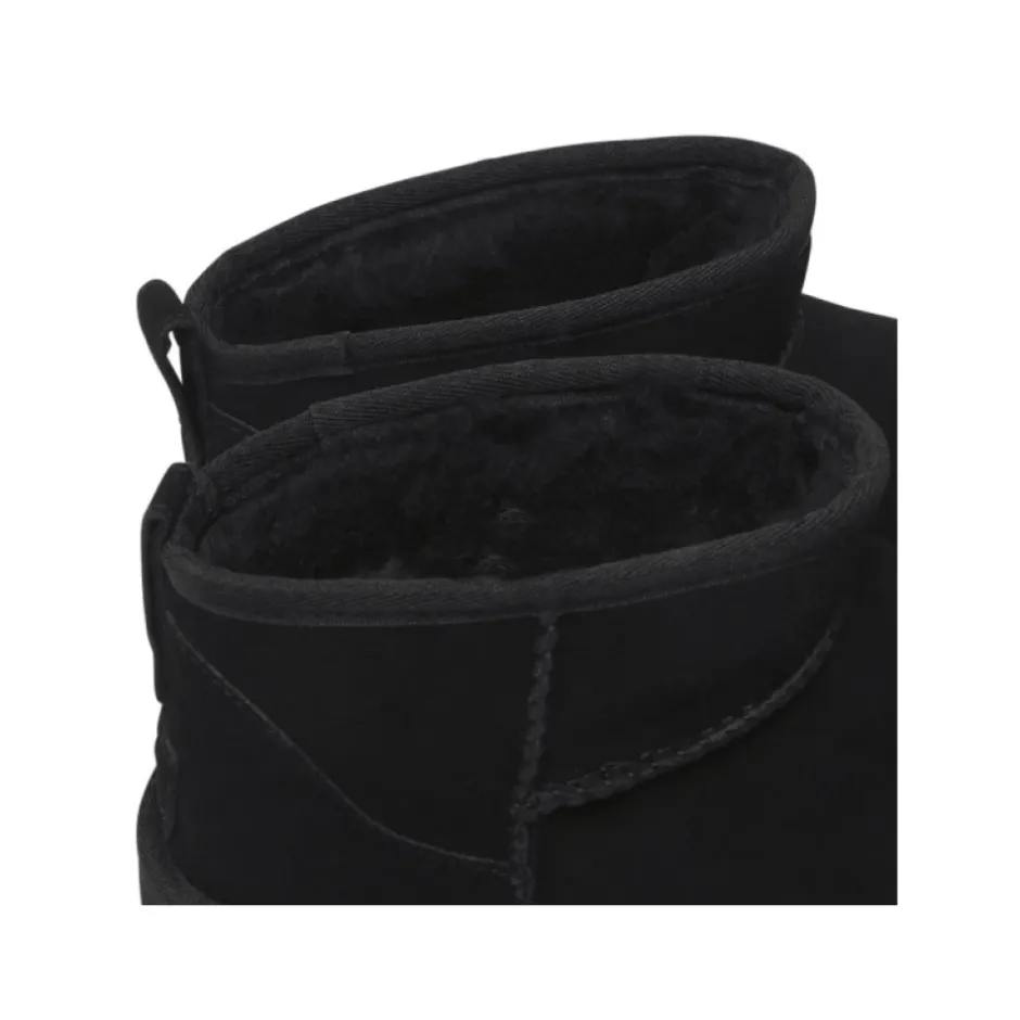 Clearance Classic Ultra Mini Platform Støvler Black Dame Støvler