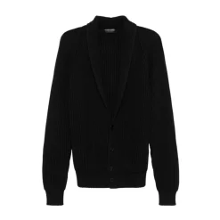 Outlet Cotton Silk Shawl Collar Cardigan Strik