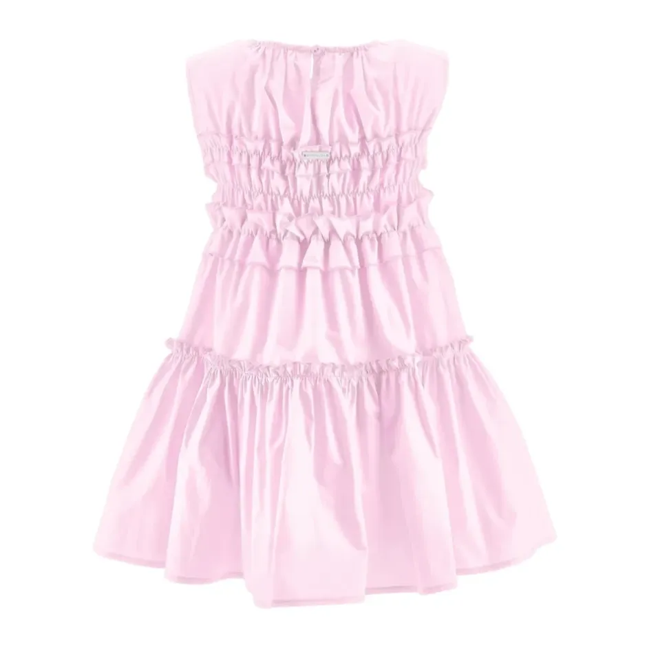 Crewneck Flared Kjole Børn Kjoler & Nederdele