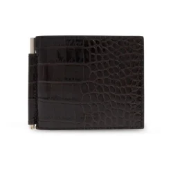 Outlet Crocodile Leather Wallet Punge & Kortholder