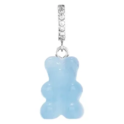Outlet Crystal Nostalgia Bear Hoop Single Ørering Dame Smykker