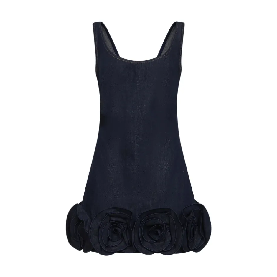 3D Flower Mini Dress Dame Kjoler