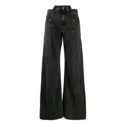 Online Décortiqué Wide-Leg Jeans Dame Jeans