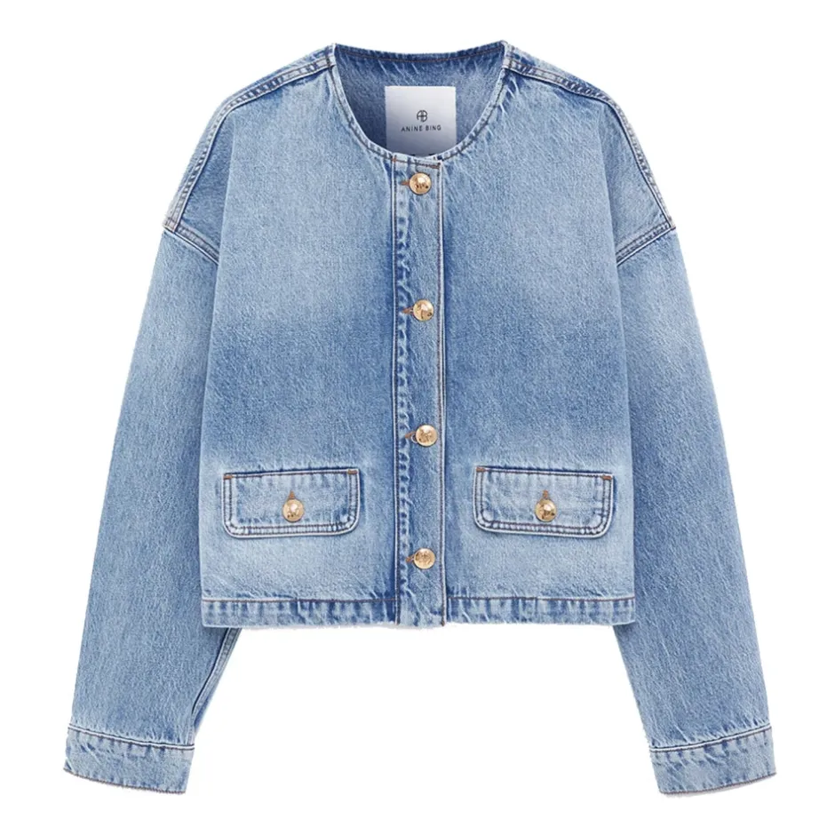 Discount Denim Jackets Dame Jakker