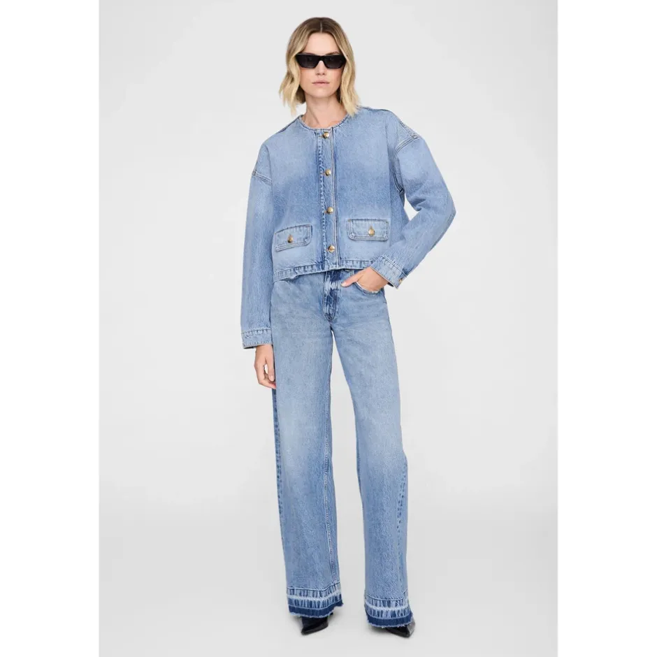 Discount Denim Jackets Dame Jakker
