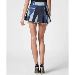 Outlet Denim Mini Skirt Dame Nederdele
