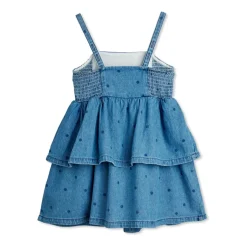 Denim Rullekravekjole Med Stropper Børn Kjoler & Nederdele