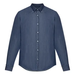 Hot Denim skjorte med lomme Skjorter