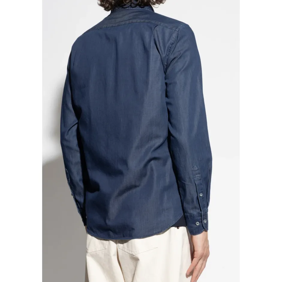 Hot Denim skjorte med lomme Skjorter