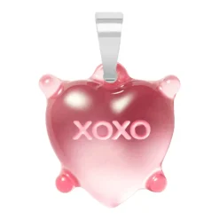 Online Dilemma Heart 'XOXO' Vedhæng Med Klassisk Konnektor Dame Smykker