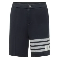 Hot Double Face Knit 4-Bar Bermuda Shorts Børn Underdele