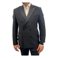 Clearance Double-Breasted Smoking Jakke Jakkesæt