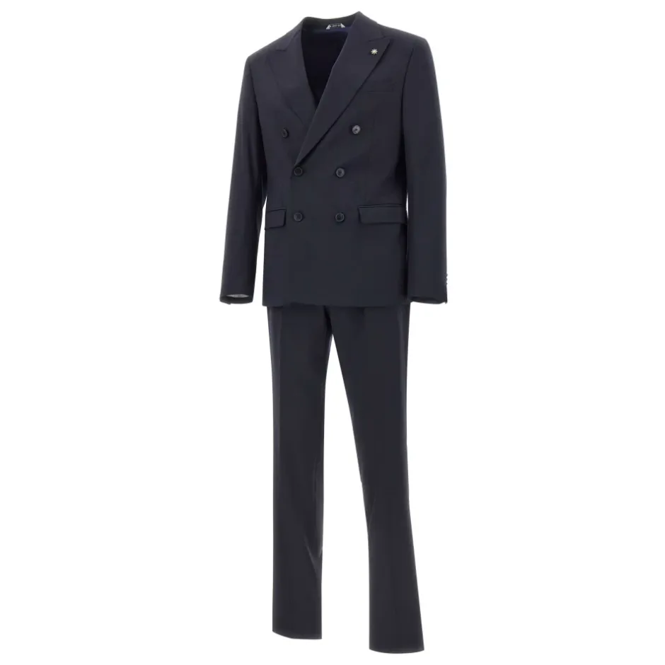 Outlet Double-breasted Suit Jakkesæt