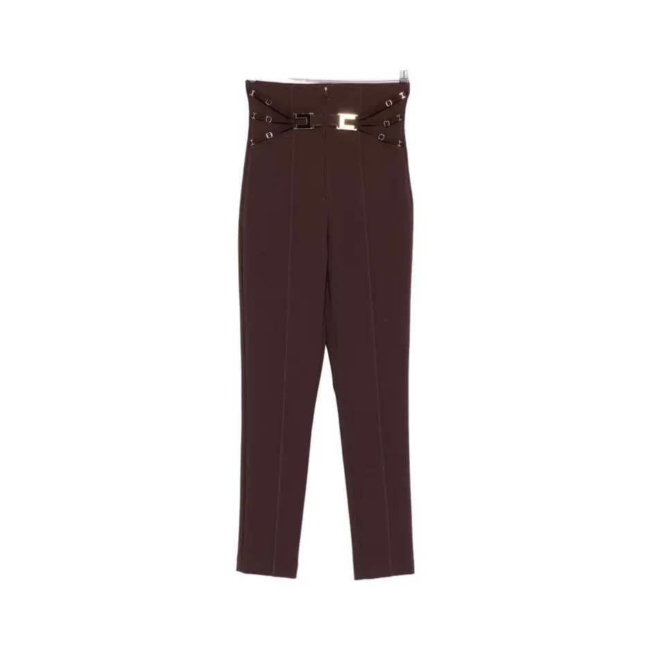 Outlet Double-Layer Stretch Crêpe Bukser Dame Bukser