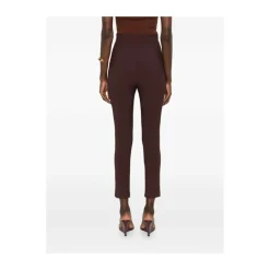 Outlet Double-Layer Stretch Crêpe Bukser Dame Bukser