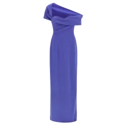 Outlet Draperet Off-Shoulder Kolonne Galla Dame Kjoler