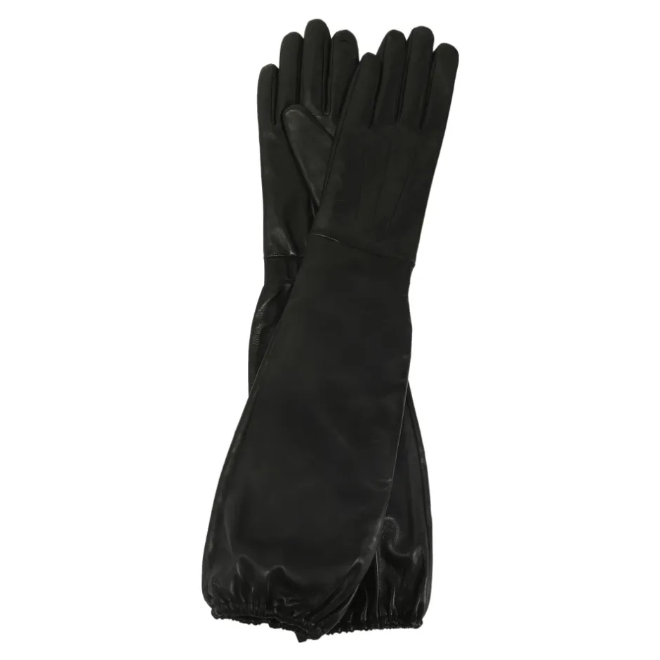Clearance Eksklusiv lang buff-handske Dame Handsker