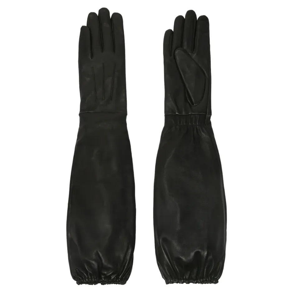 Clearance Eksklusiv lang buff-handske Dame Handsker
