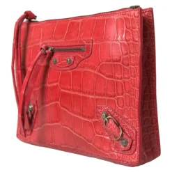 Best Eksotisk Alligator Læder Clutch Dame Clutch