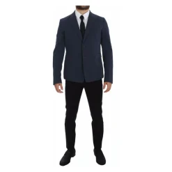Clearance Elegant Bl Cotton Blend Blazer Jakke Jakkesæt