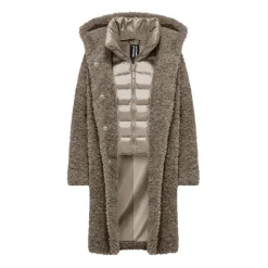 Discount Elegant Hættet Frakke AW25 Dame Frakker