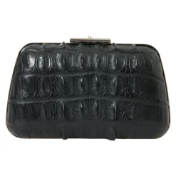 Outlet Elegant krokodilleskind aften clutch Dame Clutch