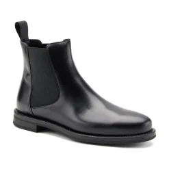 Clearance Elegant Læder Chelsea Støvle Dame Chelsea Boots