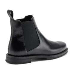 Clearance Elegant Læder Chelsea Støvle Dame Chelsea Boots