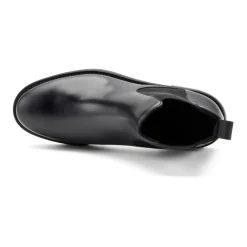 Clearance Elegant Læder Chelsea Støvle Dame Chelsea Boots