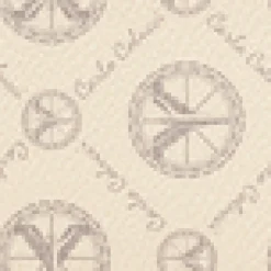 Elegant Logo Print Kosmetikpose Dame Toilettasker