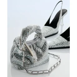 Outlet Elegant Micro Hobo Taske Dame Bæltetasker