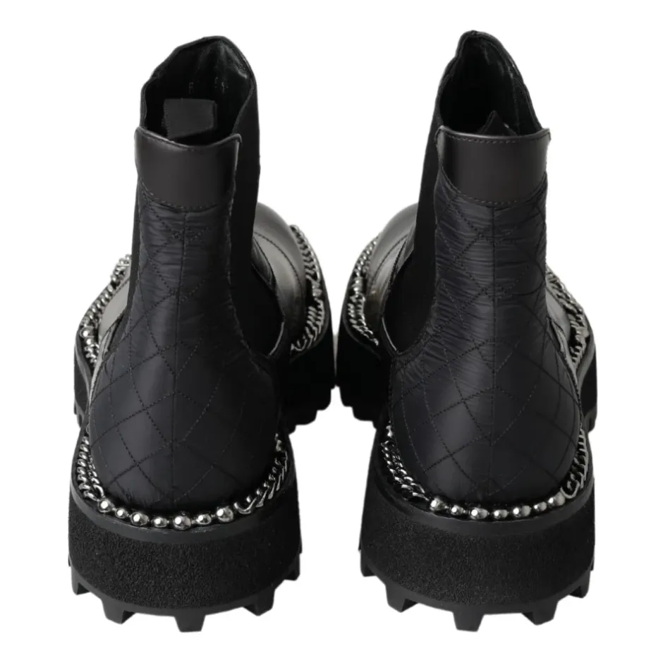Best Elegant Ankel Stretch Støvler Chelsea Boots