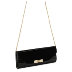 Clearance Elegant patent læder clutch taske Dame Clutch